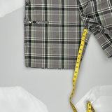 Dickies Checked Shorts - 38W 9L Grey Cotton