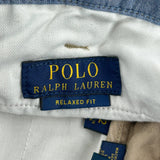 Polo By Ralph Lauren Chino Shorts - 32W 10L Khaki Cotton
