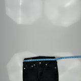 True Religion Skinny Jeans - 28W UK 6 Black Cotton Blend