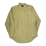 Ralph Lauren Shirt - Large Yellow Cotton