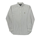 Ralph Lauren Shirt - Medium White Cotton