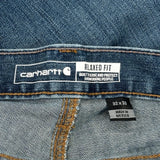 Carhartt Jeans - 32W 30L Blue Cotton