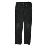 Age 10 True Religion Skinny Jeans - Medium Black Cotton