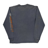 Original Fit Carhartt Long Sleeve T-Shirt - Small Grey Cotton