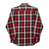 Carhartt Checked Flannel Shirt - Large Red Cotton