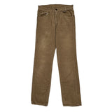 Levis Cord Trousers - 28W 30L Brown Corduroy