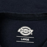 Dickies T-Shirt - Large Navy Cotton