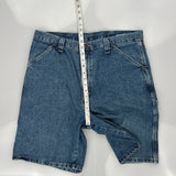 Wrangler Denim Shorts - 36W 9L Blue Denim