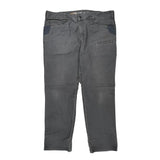 Unbranded Cargo Trousers - 40W 30L Grey Cotton