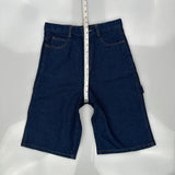 0303 Denim Shorts - 28W US 4 Blue Cotton