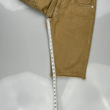 True Religion Denim Shorts - 34W 15L Brown Cotton