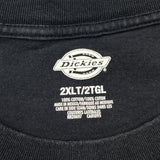 Dickies T-Shirt - 2XL Black Cotton