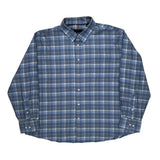 Tommy Hilfiger Checked Shirt - 2XL Blue Cotton