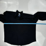 Wrangler Denim Shirt - 2XL Black Cotton
