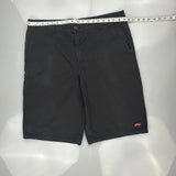 Dickies Chino Shorts - 36W 11L Black Cotton