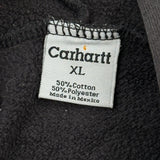 Carhartt Hoodie - XL Black Cotton Blend