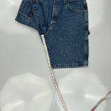 Wrangler Denim Shorts - 34W 9L Blue Cotton