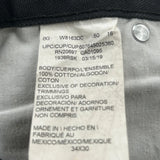 Dickies Carpenter Pants - 33W 30L Black Cotton