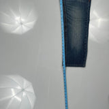 True Religion Contrast Stitch Jeans - 30W US 4 Blue Cotton