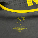 Armani Exchange T-Shirt - Small Gray Cotton