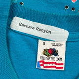 Branson 76 Highway Fruit Of The Loom Single Stitch T-Shirt - Small Blue Cotton