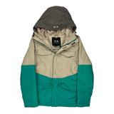 Oakley Ski Jacket - Small Beige Polyester