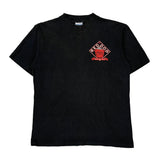 Red Dog All Sport Single Stitch T-Shirt - Large Black Cotton
