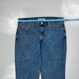 550 Levis Jeans - 38W 26L Blue Denim