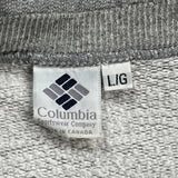 Columbia Sweatshirt - Large Gray Cotton