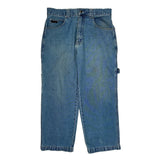 Mega Max Carpenter Jeans - 36W 30L Blue Denim