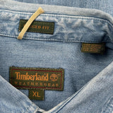 Weathergear Timberland Denim Shirt - XL Light Wash Cotton