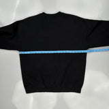 Blank Unbranded Sweatshirt - Large Black Cotton