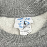 Reverse Weave Champion Sweatshirt - Large Gray Cotton Blend