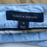 Age 8 Tommy Hilfiger Chino Shorts - Medium Khaki Cotton