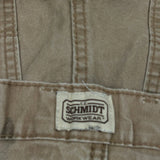 Schmidt Carpenter Trousers - 32W 30L Brown Cotton