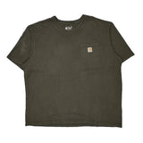 Carhartt T-Shirt - 2XL Gray Cotton