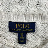 Age 8 Polo By Ralph Lauren Jumper - Small Cream Cotton