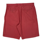 Tommy Hilfiger Chino Shorts - 35W 9L Red Cotton