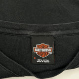 St. Charles Harley-Davidson Harley Davidson Graphic Long Sleeve T-Shirt - Small Black Cotton