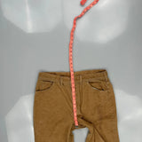 Lee Trousers - 34W 27L Brown Corduroy