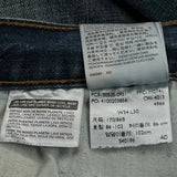 505 Levis Jeans - 34W 29L Blue Cotton