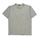 Dickies T-Shirt - Large Grey Cotton