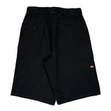 Dickies Shorts - 34W 11L Black Cotton
