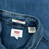 Levis Denim Shirt - Large Blue Cotton