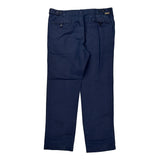 Lacoste Trousers - 34W 31L Navy Cotton