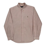Ralph Lauren Striped Shirt - XL Red Cotton