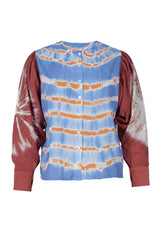 Blouse Rahi Blouse Blue-Orange