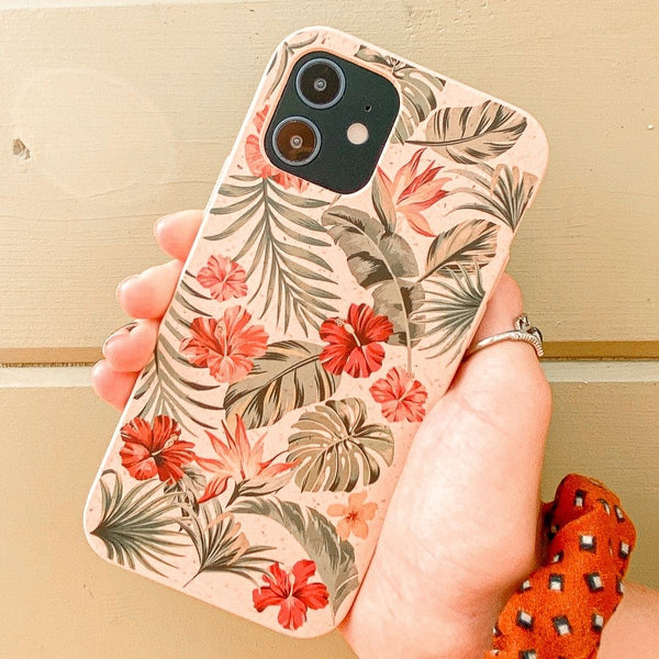 Seashell Hawaiian Florals Samsung Galaxy S21 Case