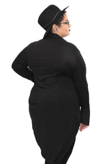 Asymmetrical Zipped Jacket - Last Few