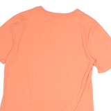 CARHARTT Womens Orange Pocket T-Shirt S Short Sleeve Crew Neck Cotton Logo